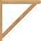 Ekena Millwork Traditional Craftsman Rough Sawn Outlooker, Western Red Cedar, 6"W x 46"D x 46"H OUT06X46X46TRA04RWR - alternate 3